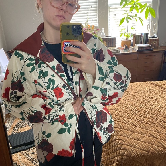 GANNI M FLORAL JACKET - Picture 4 of 4